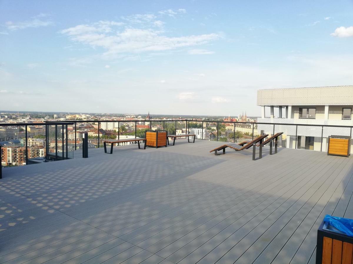 Two Towers Old Town Apartments-City Center-By The River-Observation Terrance On The Roof-Free Parking Breslavia Esterno foto